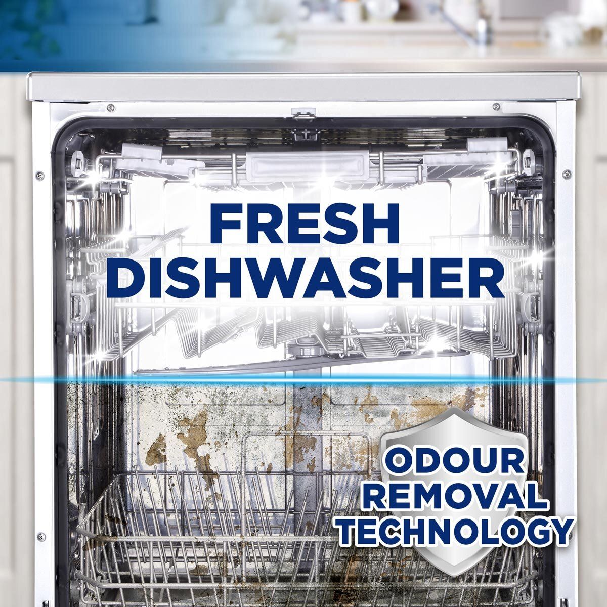 Finish Lemon Sparkle Dishwasher Cleaner, 4 x 250ml GOODS Costco UK