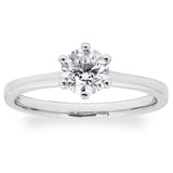 Costco diamond solitaire ring round brilliant cut 0.70ct platinum (British brand)