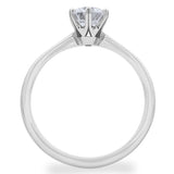 Costco 0.70ct diamond solitaire ring in platinum, imported from the UK