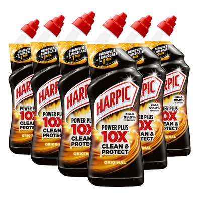 Costco UK Harpic Power Plus Toalettrens Friskende 6 x 750ml- Kjøp online på McGrocer