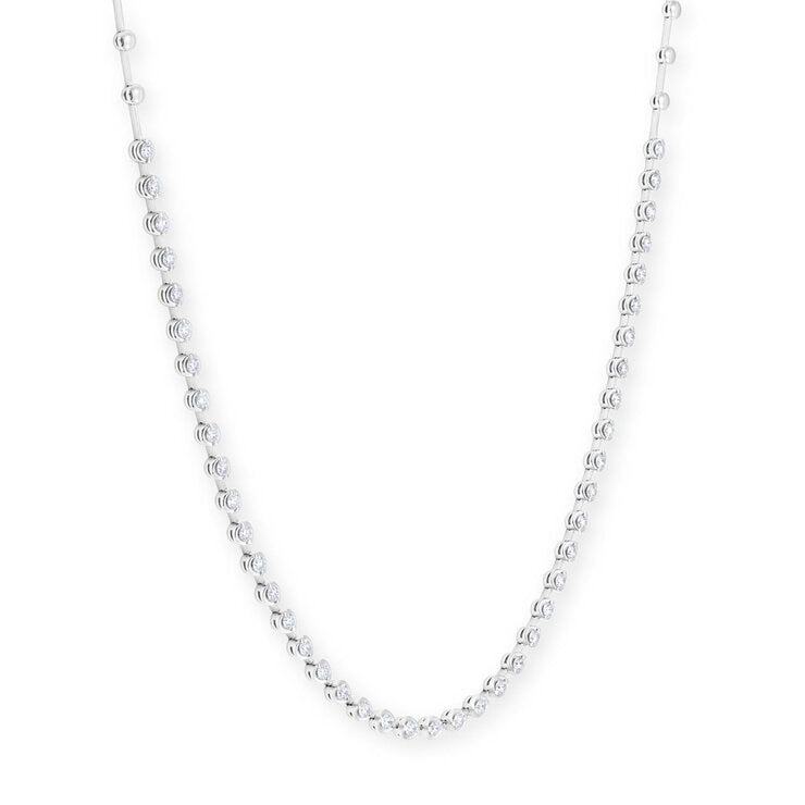 Costco Round Brilliant Diamond Necklace 3.00ctw, imported from the UK