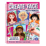 Create a Face sticker activity book children's paperback, imported from the UK