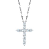 Pendentif croix en diamant Costco 1,00 cttw, 18 pouces, importé du Royaume-Uni