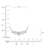 Costco 1.00ctw round brilliant diamond necklace white gold - British product