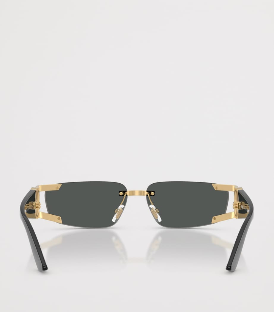 Versace metal VE2291 rectangle sunglasses (British brand)