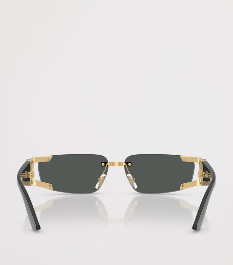 Versace metal VE2291 rectangle sunglasses (British brand)