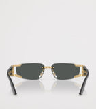 Versace metal VE2291 rectangle sunglasses (British brand)