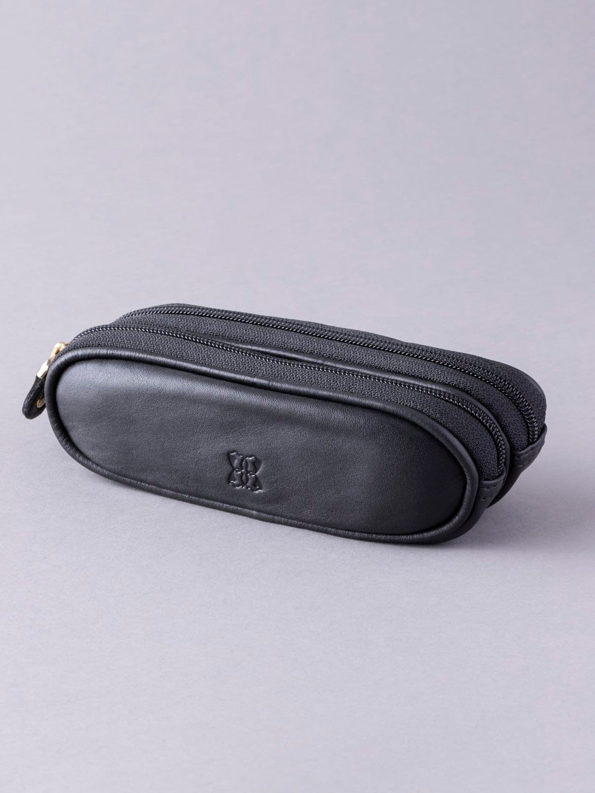 Lakeland Leather Mauve Double Glasses Case