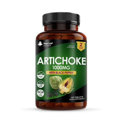 Holland & Barrett New Leaf Products Artichoke Tablets 120 tablets- Buy online at McGrocer