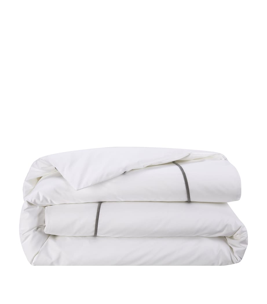 Yves Delorme Athena Platine King Duvet Cover 240cm x 220cm (British brand)