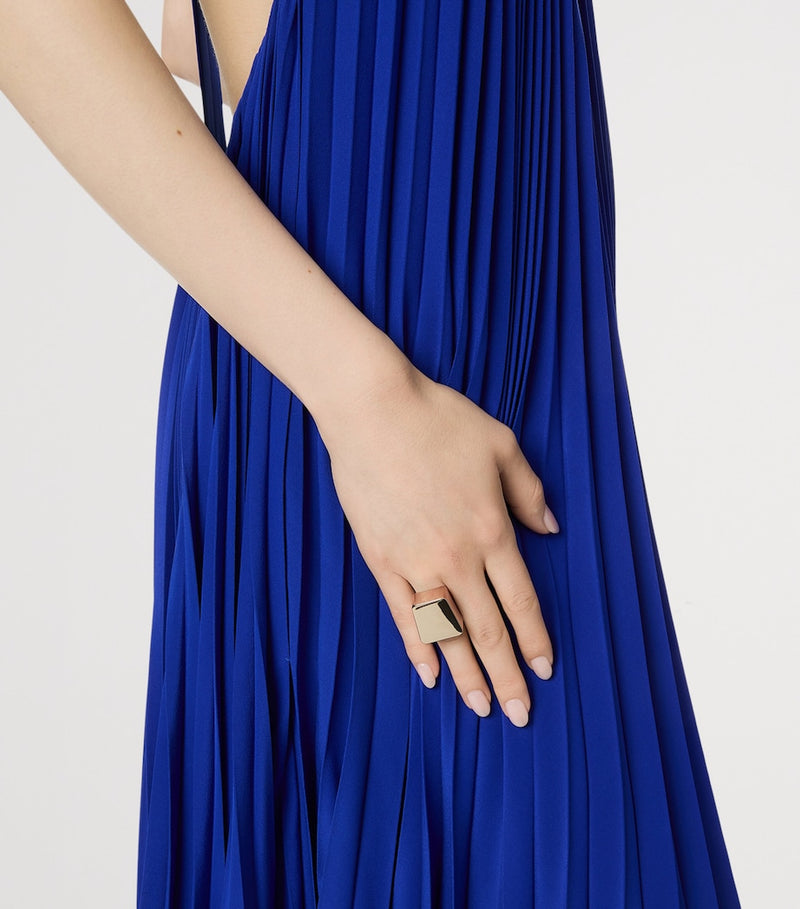 TOM FORD Mira cocktail ring gold-tone - British product