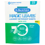 Dr. Beckmann Original Magic Leaves Laundry Detergent Sheets Non Bio Intense Fresh 25 Washes 100g GOODS Sainsburys   