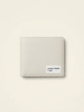 Cartier Losange grained leather wallet with palladium trims (British brand)