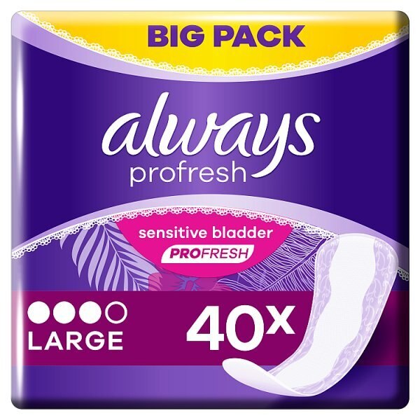 Always Dailies Large Profresh Panty Liners X 40 GOODS Superdrug   