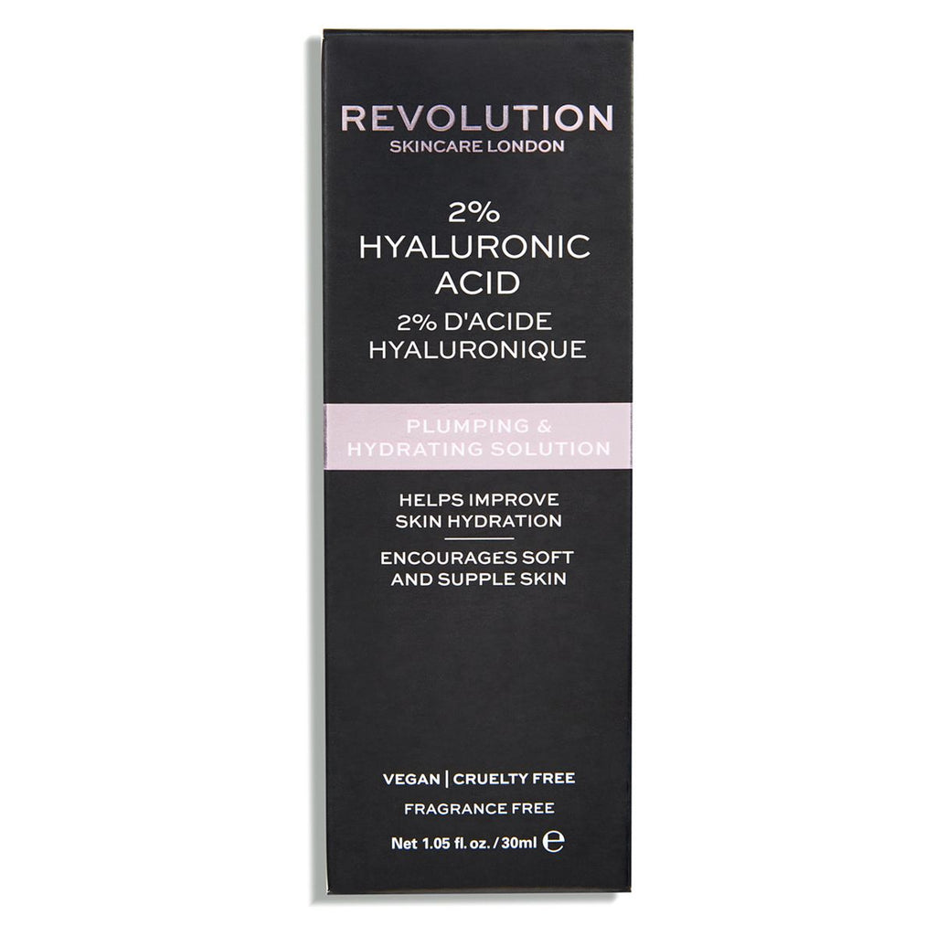 Revolution Skincare 2% Hyaluronic Acid Plumping & Hydrating Solution 30ml