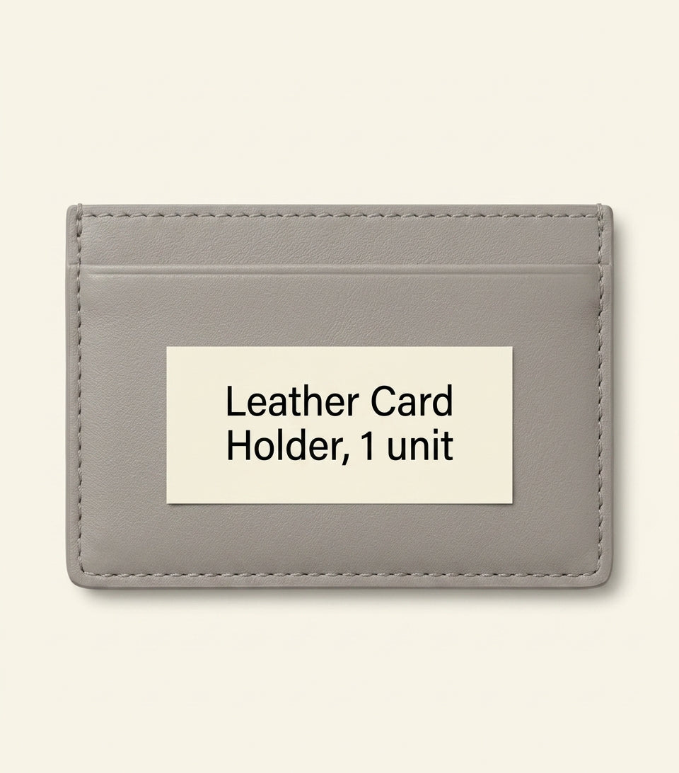 Cartier quilted Panthere card holder in calfskin leather (British brand)
