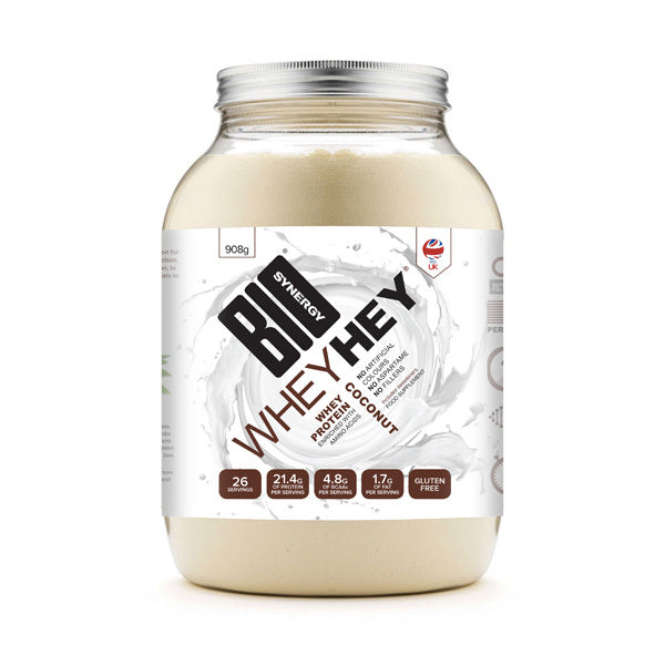 Bio-Synergy whey protein powder coconut 2.25kg, UK version