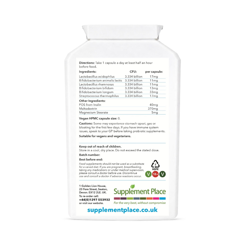 Supplement Place probiotic Gold 20 billion CFU 240 capsules UK version