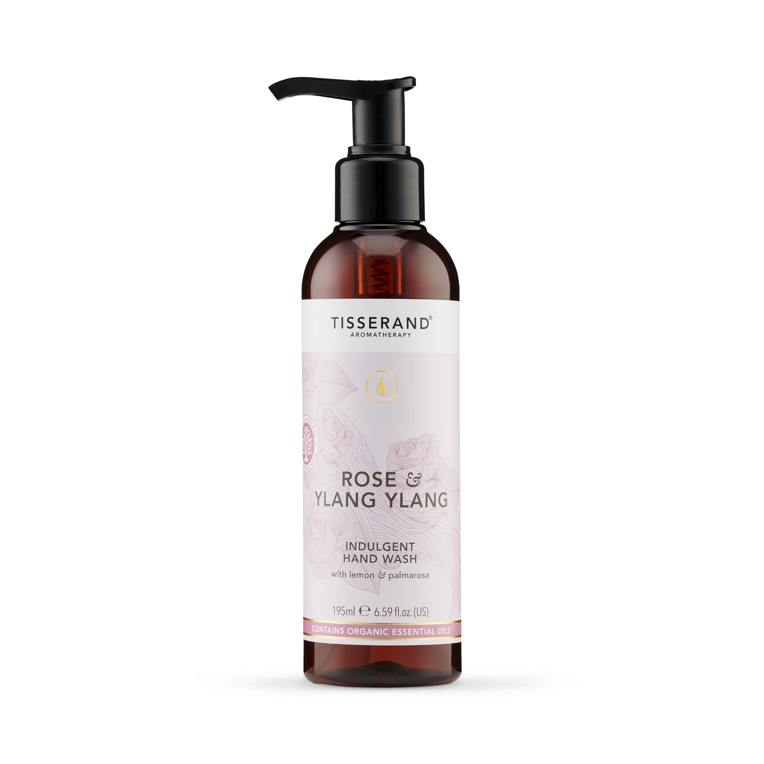 First Natural Brands Rose & Ylang Ylang hand wash 195ml (British brand)