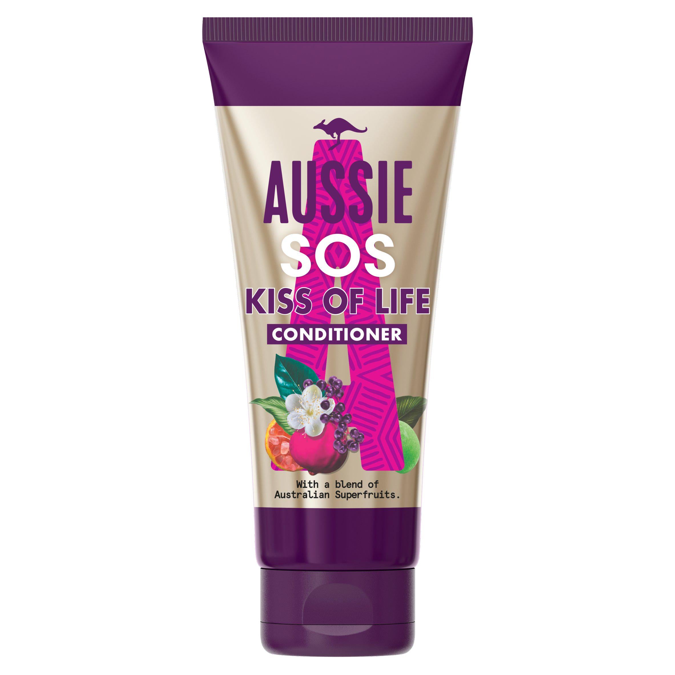 Aussie Hair Conditioner SOS Deep Repair For Damaged Hair 200ml GOODS Sainsburys   