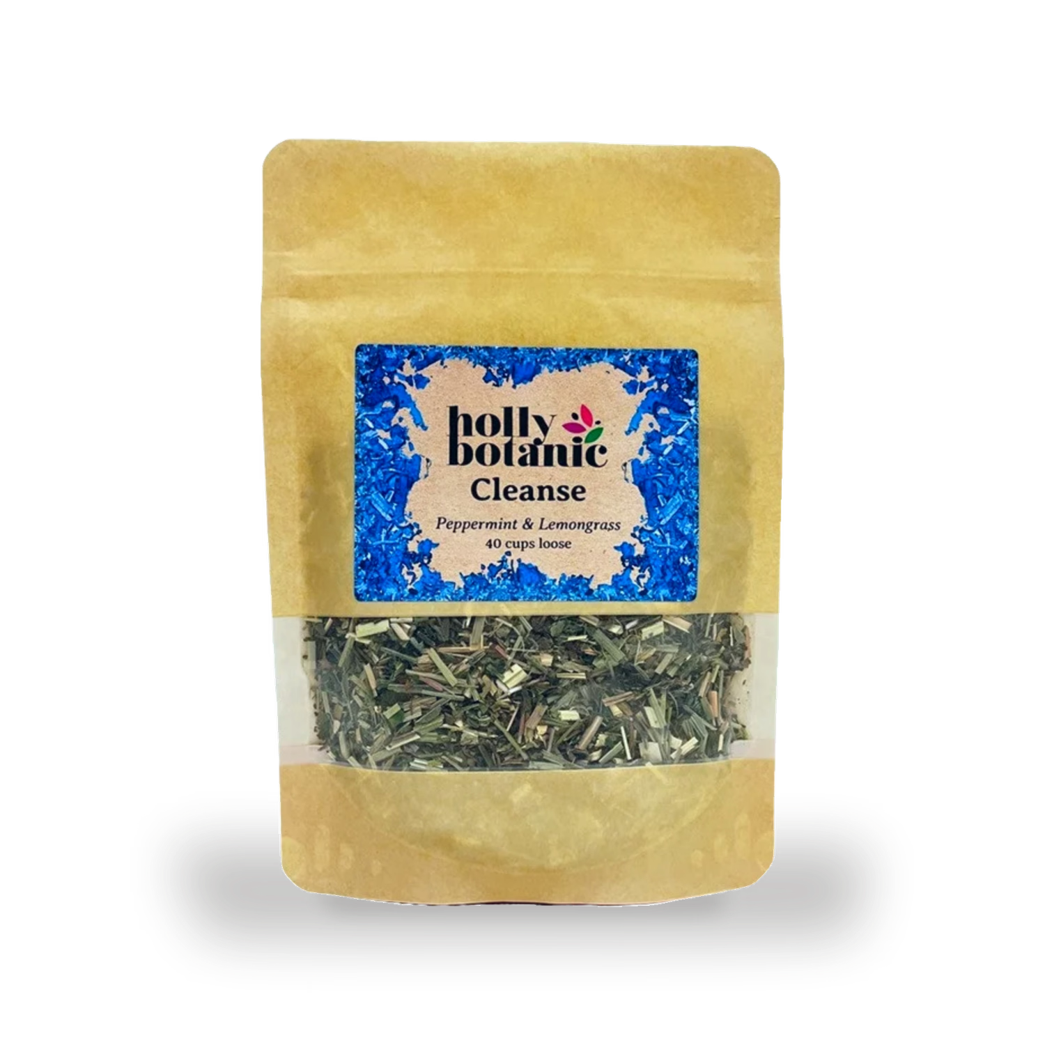 Holly Botanic Cleanse Tisane peppermint lemongrass 40 cup, British product