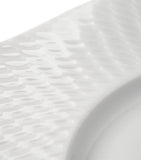 Meissen porcelain waves relief charger plate 33cm, UK version