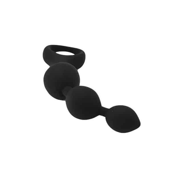 Loving Joy Triple Ripple Anal Beads silicone pink - British product