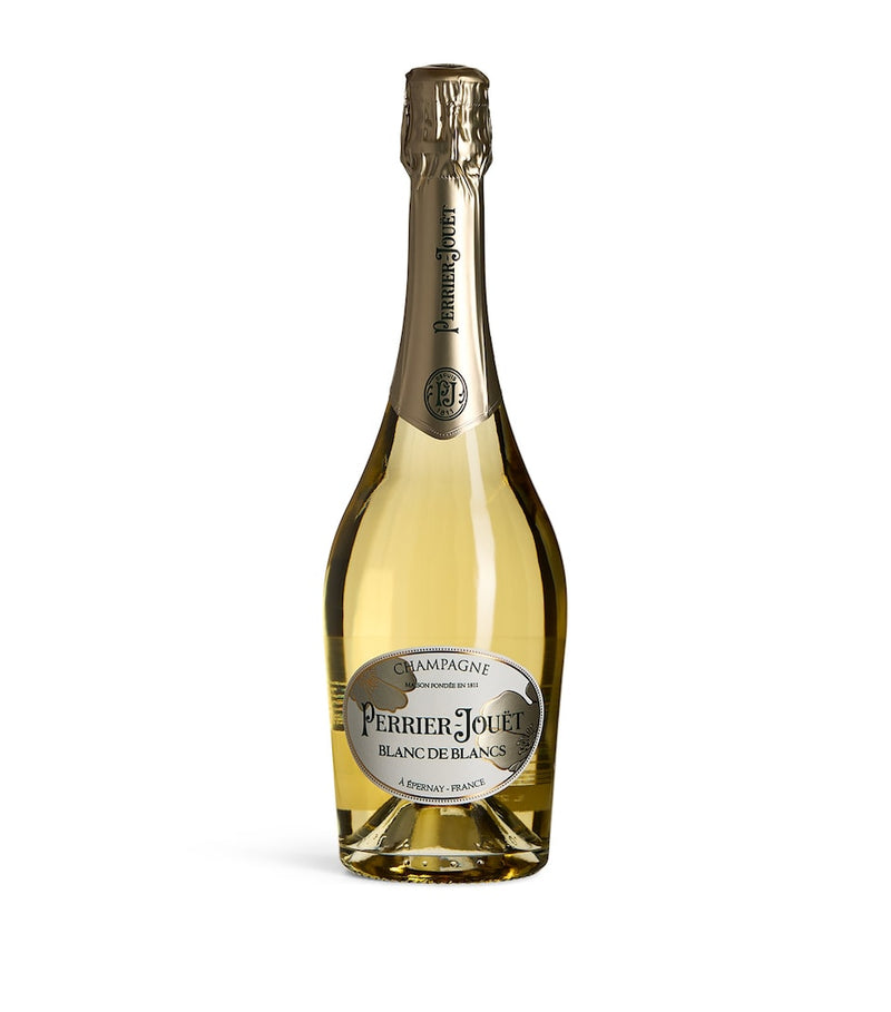 Perrier Jouet Blanc de Blancs brut champagne 75cl gift set - British product