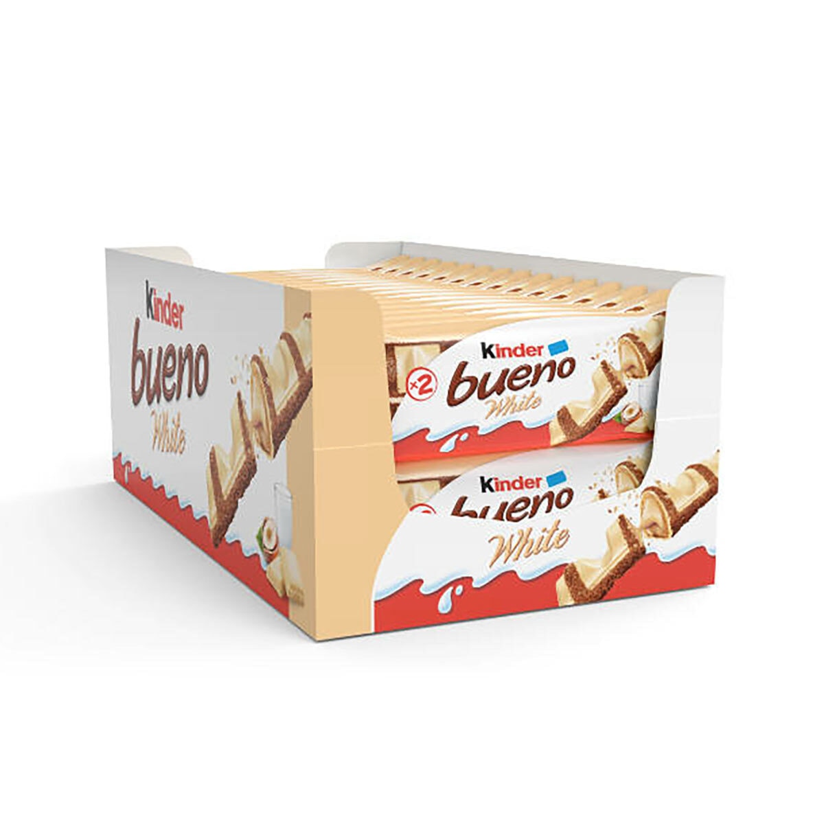 Kinder Bueno White Chocolate Bar, 30 x 39g GOODS Costco UK