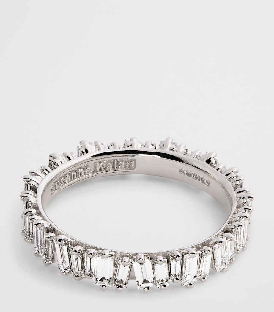 Suzanne Kalan white gold diamond eternity ring - British product