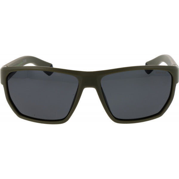 Polaroid green PLD 7057 S sunglasses, imported from the UK