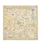 Aspinal of London Great British Season Scarf 80cm, imported from the UK
