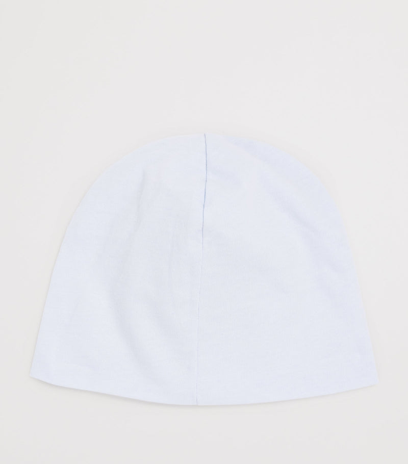 Story Loris cotton baby hat with bear design (British brand)