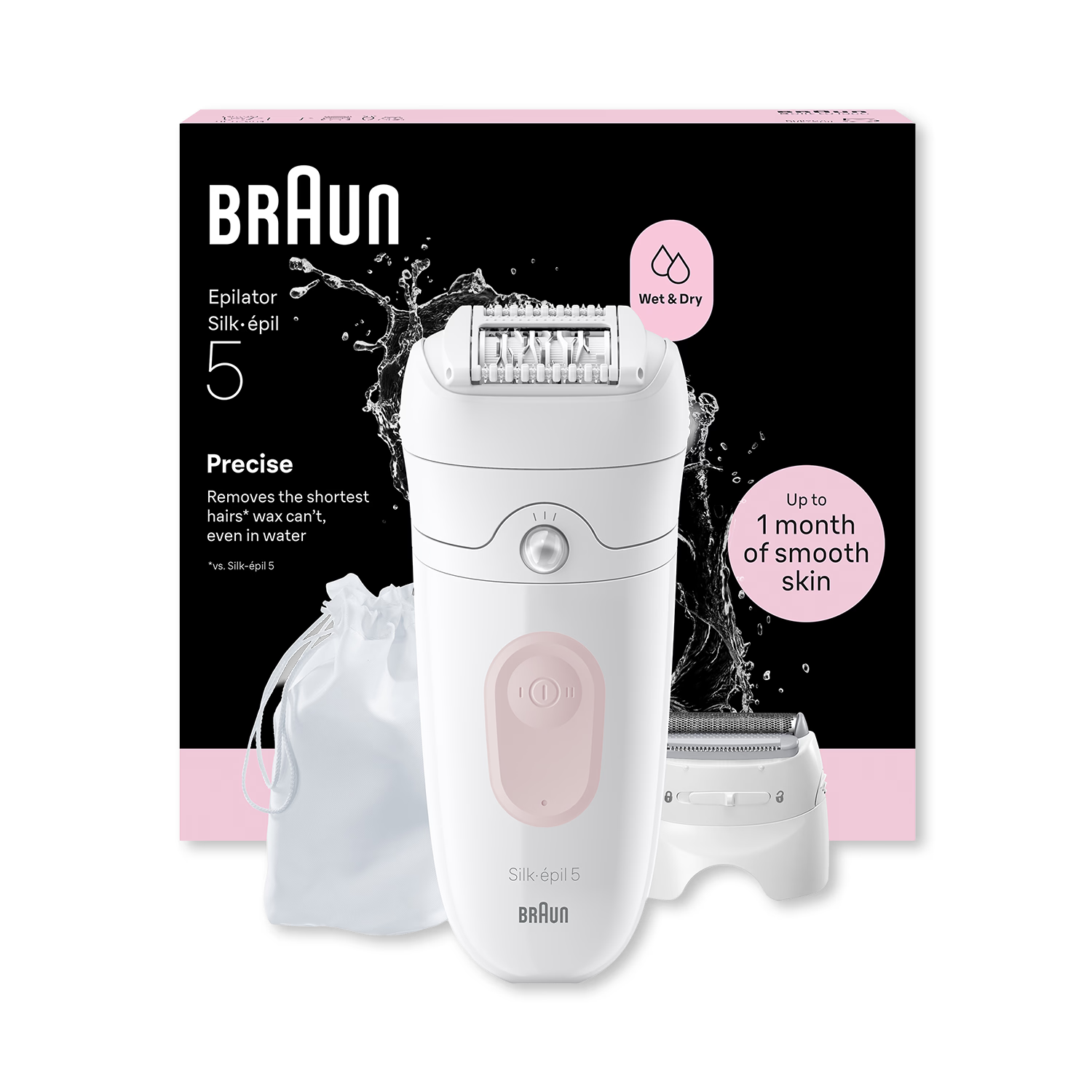 Braun Silk·épil 5 epilator, UK version