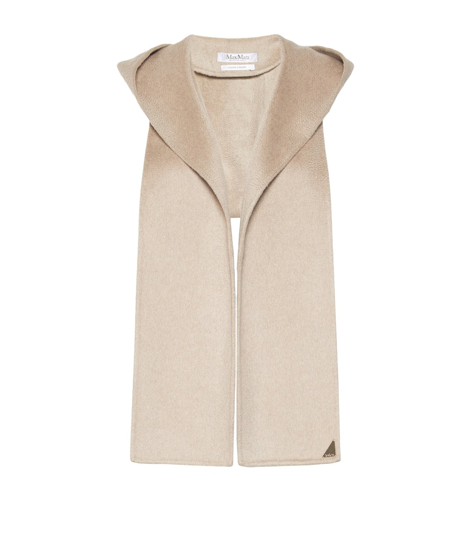Max Mara cashmere hooded scarf - British product