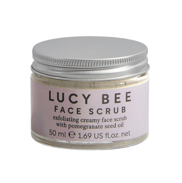 Lucy Bee organic face scrub 50ml, imported from the UK