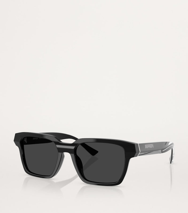 Ferrari acetate square polarised sunglasses - British product