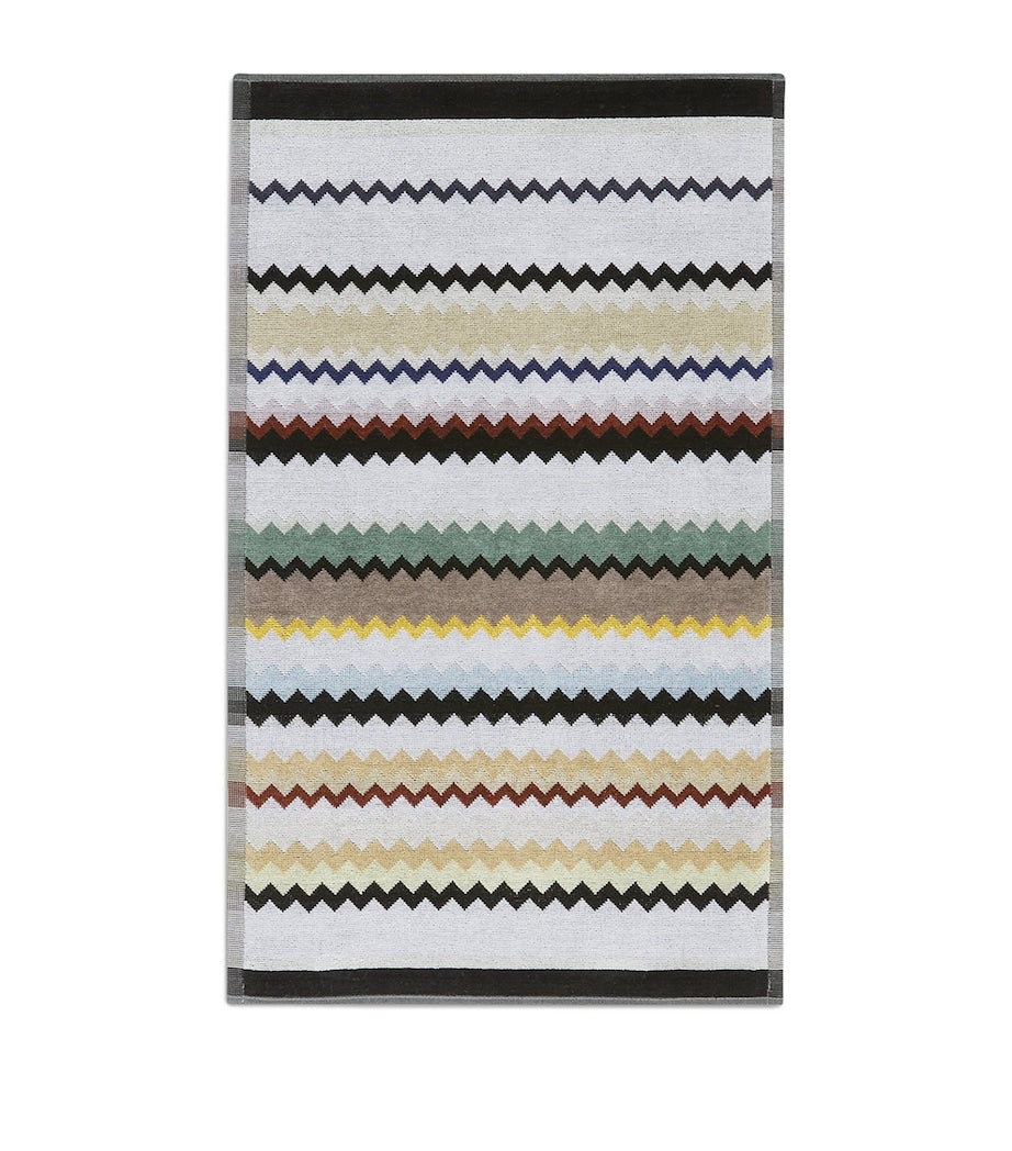 Missoni Guest Towel Cotton 40x70cm, imported from the UK