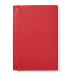 Aspinal Of London grained leather bound A5 notebook - British product