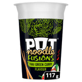 Pot Noodle Thai Green Curry Instant Snack 117g Instant snack & meals Sainsburys   