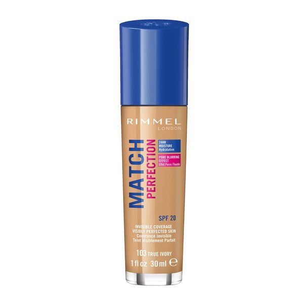 Rimmel Match Perfection Foundation Bronze GOODS Superdrug True Ivory  