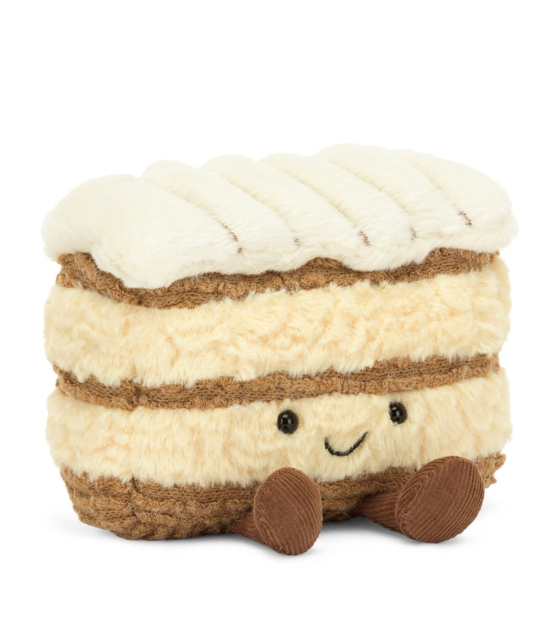 Jellycat Amuseables Milie Mille-Feuille soft toy 11cm, UK version