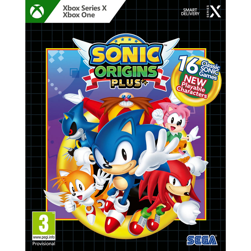 Xbox Series X Sonic Origins Plus GOODS ASDA   