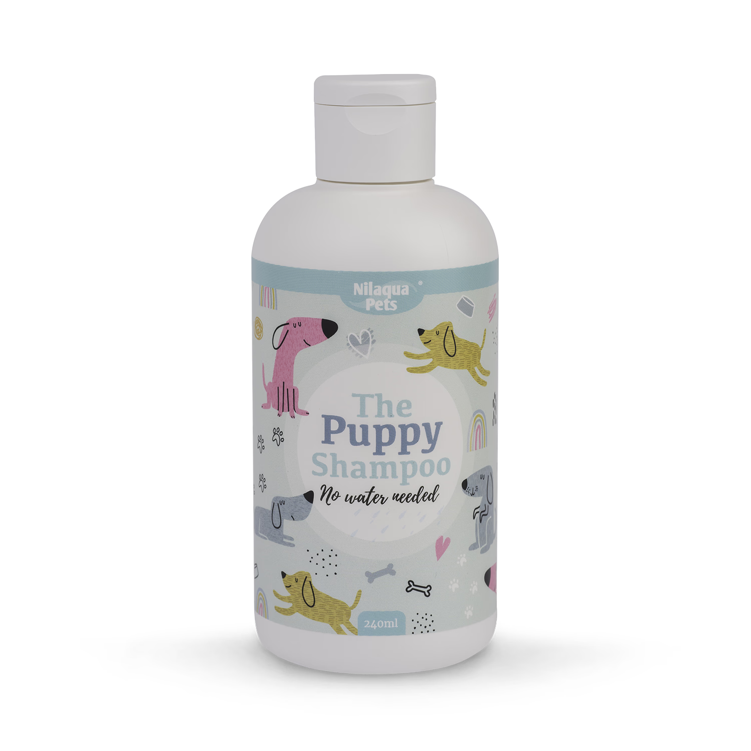The Puppy towel off pet shampoo 240ml, imported from the UK