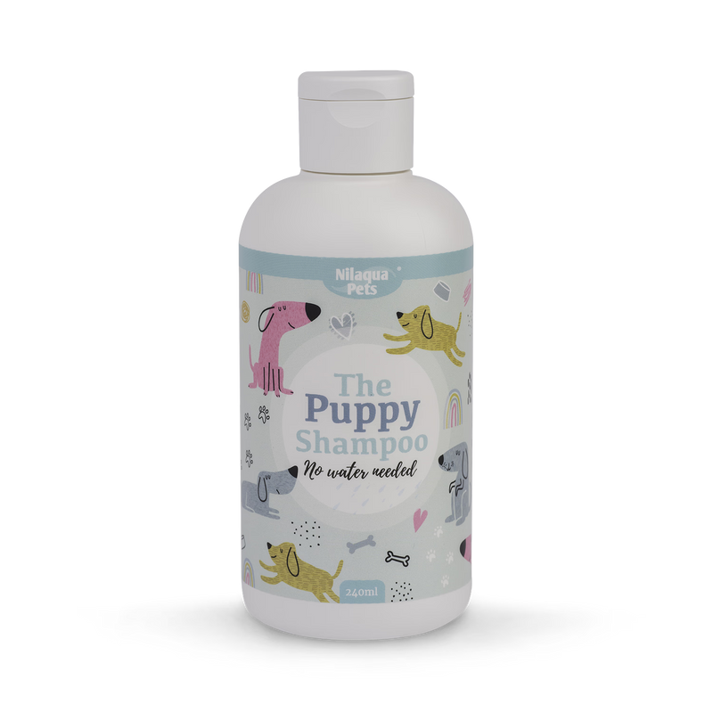 The Puppy towel off pet shampoo 240ml, imported from the UK