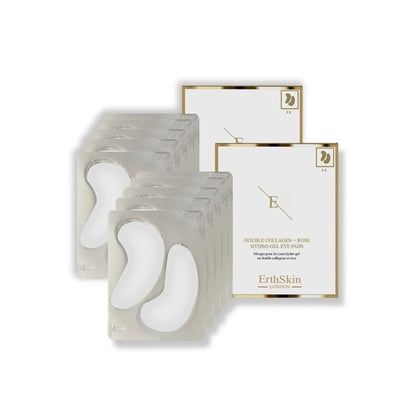 Superdrug ErthSkin Double Collagen Rose Hydrogel Eye Pads 5 x 2 - Kjøp online hos McGrocer