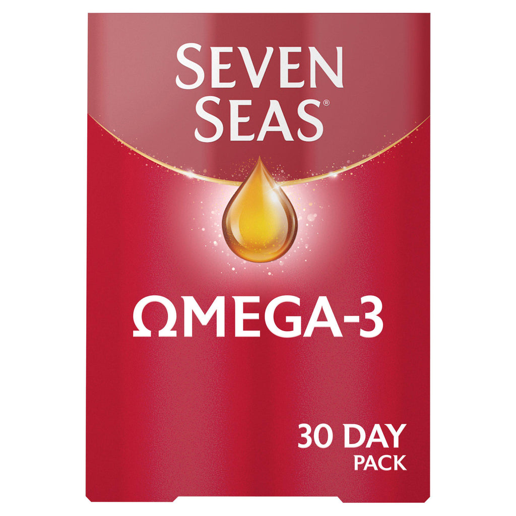 Seven Seas Omega-3 Fish Oil with Vitamin D Capsules x30