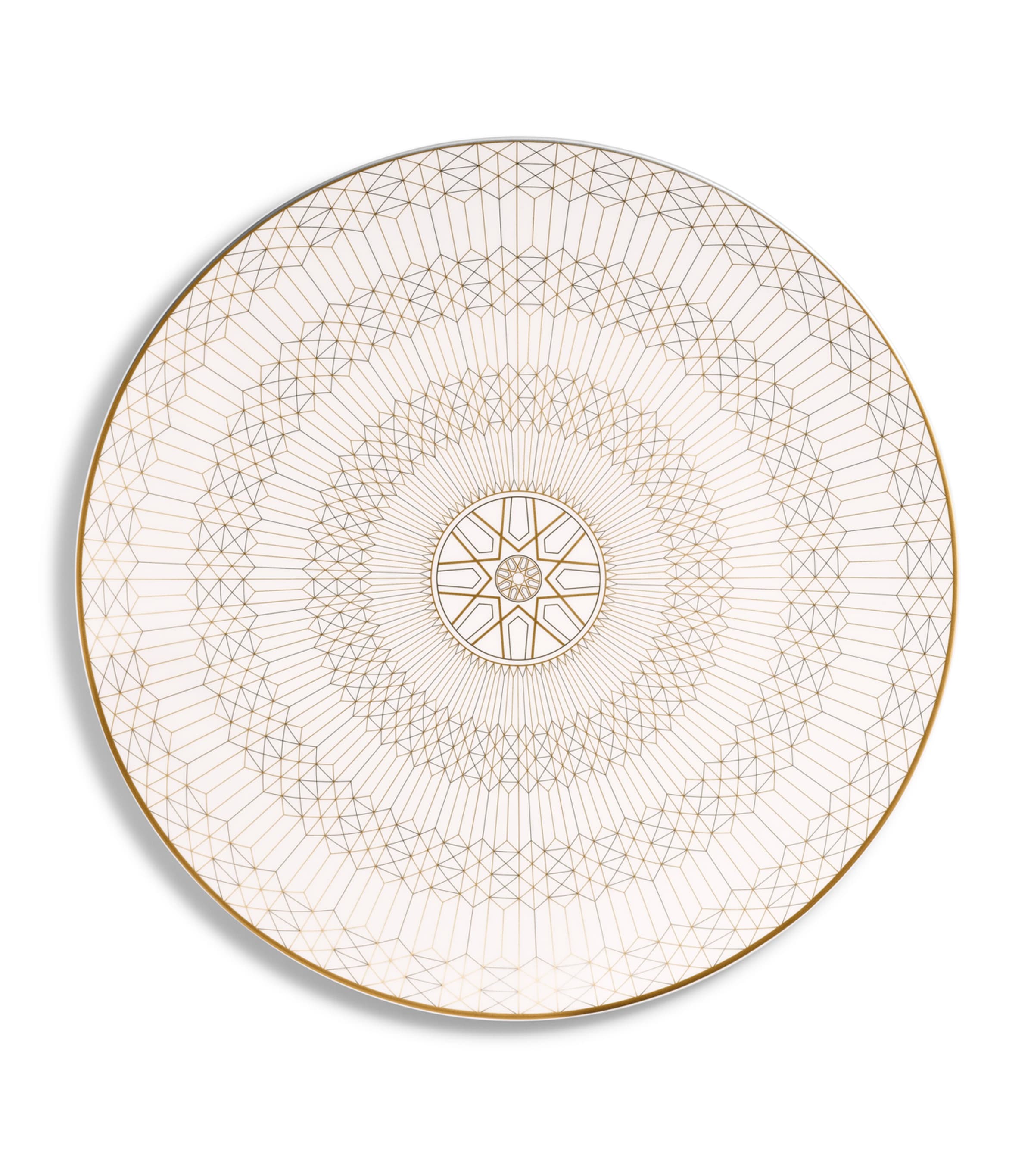Baccarat Arcadia Gold show plate 31cm - British product
