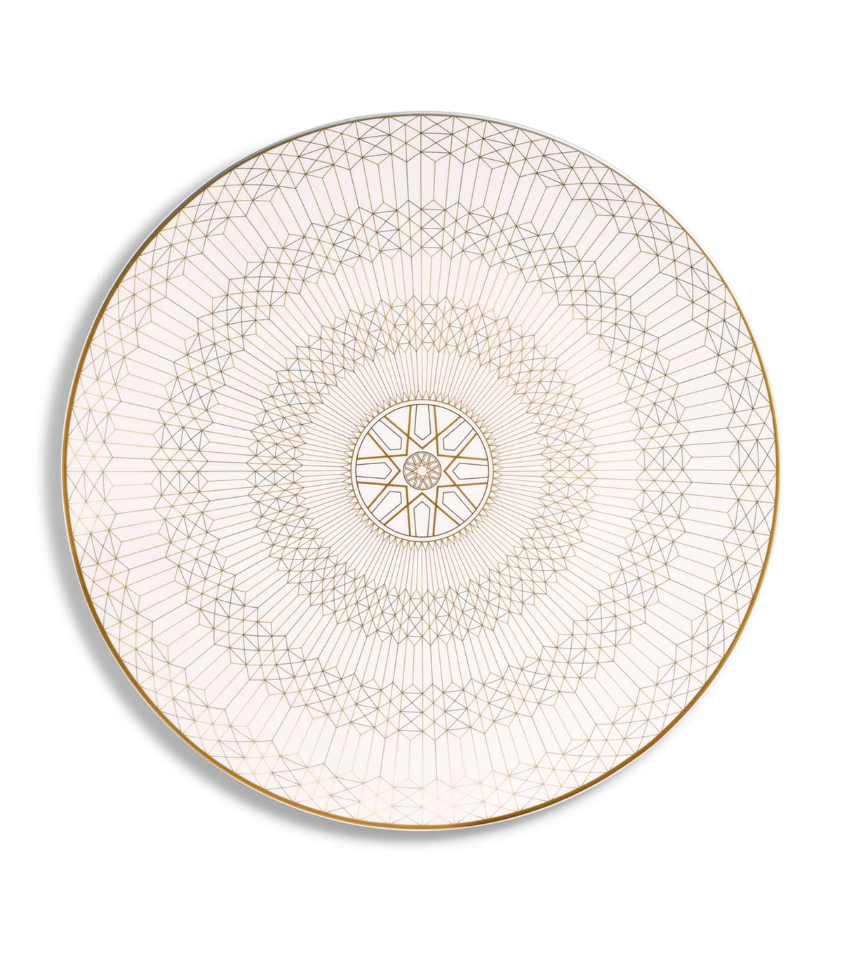 Baccarat Arcadia Gold show plate 31cm - British product