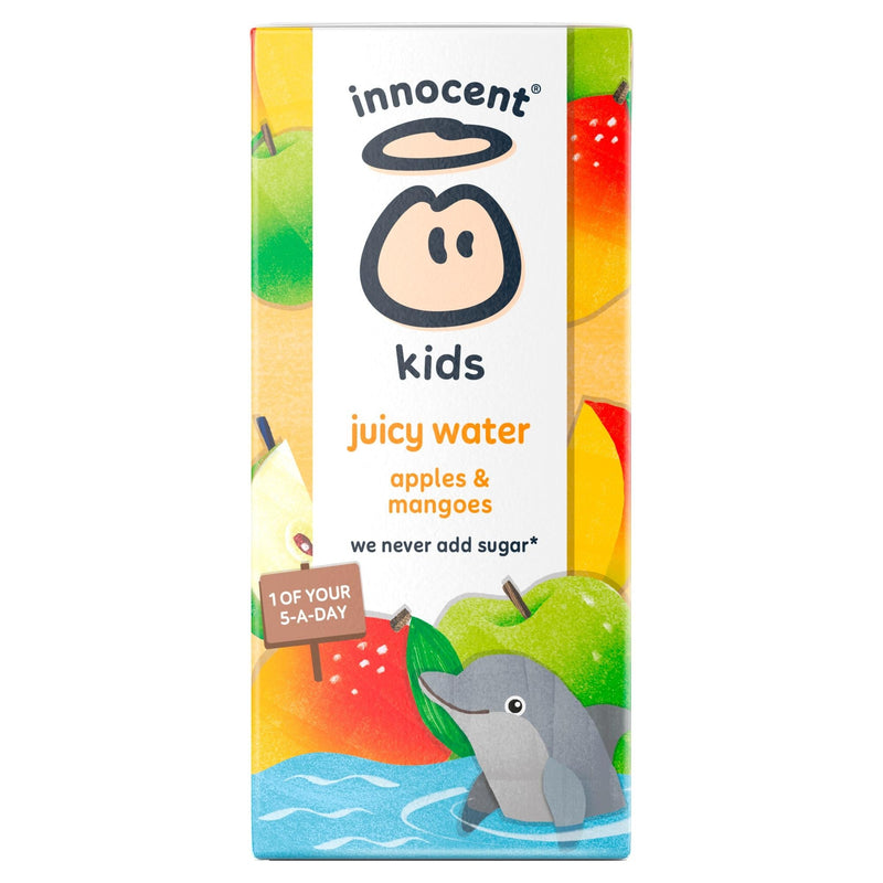 Innocent Kids Apples & Mangoes Water 200ml Multipack, UK version